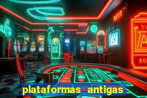 plataformas antigas de jogos